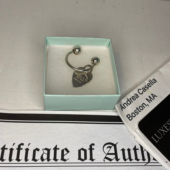 Authentic Tiffany Company return to Tiffany's Sterling silver